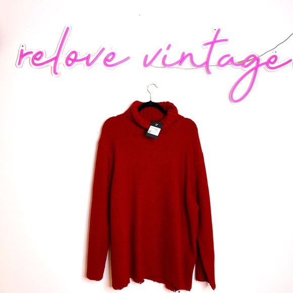 Other - T7-JP 1880 men’s red Christmas sweater-NWT 3XL